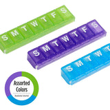 ezy dose Weekly Seven Day Pill Medicine Planner - Assorted Colors-025715679327-LR-113564-7-LR eShop