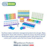 ezy dose XL Pill Planner Extra Large Weekly Medication Organizer - Assorted Colors-025715675718-LR-303564-8-LR eShop