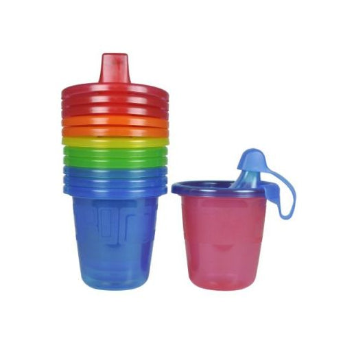 Take & Toss Sippy Cup 7 Oz - 6 Pack - Toys for Ages 1 to 3 - Fat Brain Toys