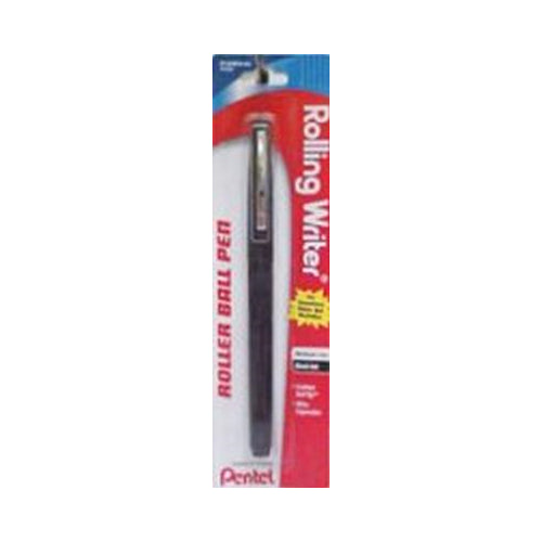 Rolling Writer Roller Ball Pen Medium Line, Black Ink 1-Pk