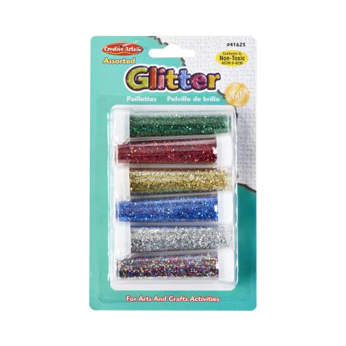 Charles Leonard Inc. 2 Packs Glitter Set 6 colors