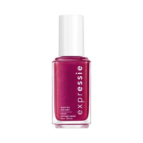 essie Expressie Quick-Dry Nail Polish, Magenta Pink Nail Polish, Mic Drop-It-Low, 0.33 fl oz