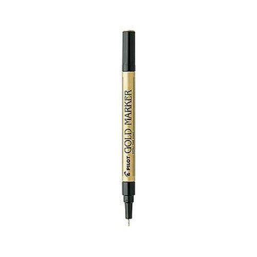 Pilot Metallic Permanent Marker  Extra-Fine  Gold