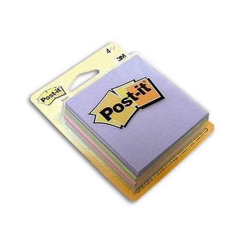 Post-it Brand Notes Pastel 3" x 3" 4 Count