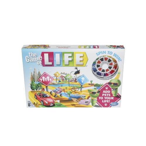 Hasbro The Game of Life Game, Family Board Game for 2 to 4 Players