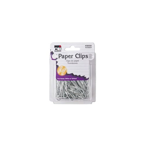 Charles Leonard Inc.- Jumbo Paper Clips - 50 Clips