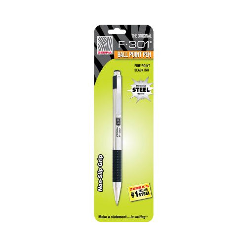 BALLPOINT PEN RET F-301 BLK