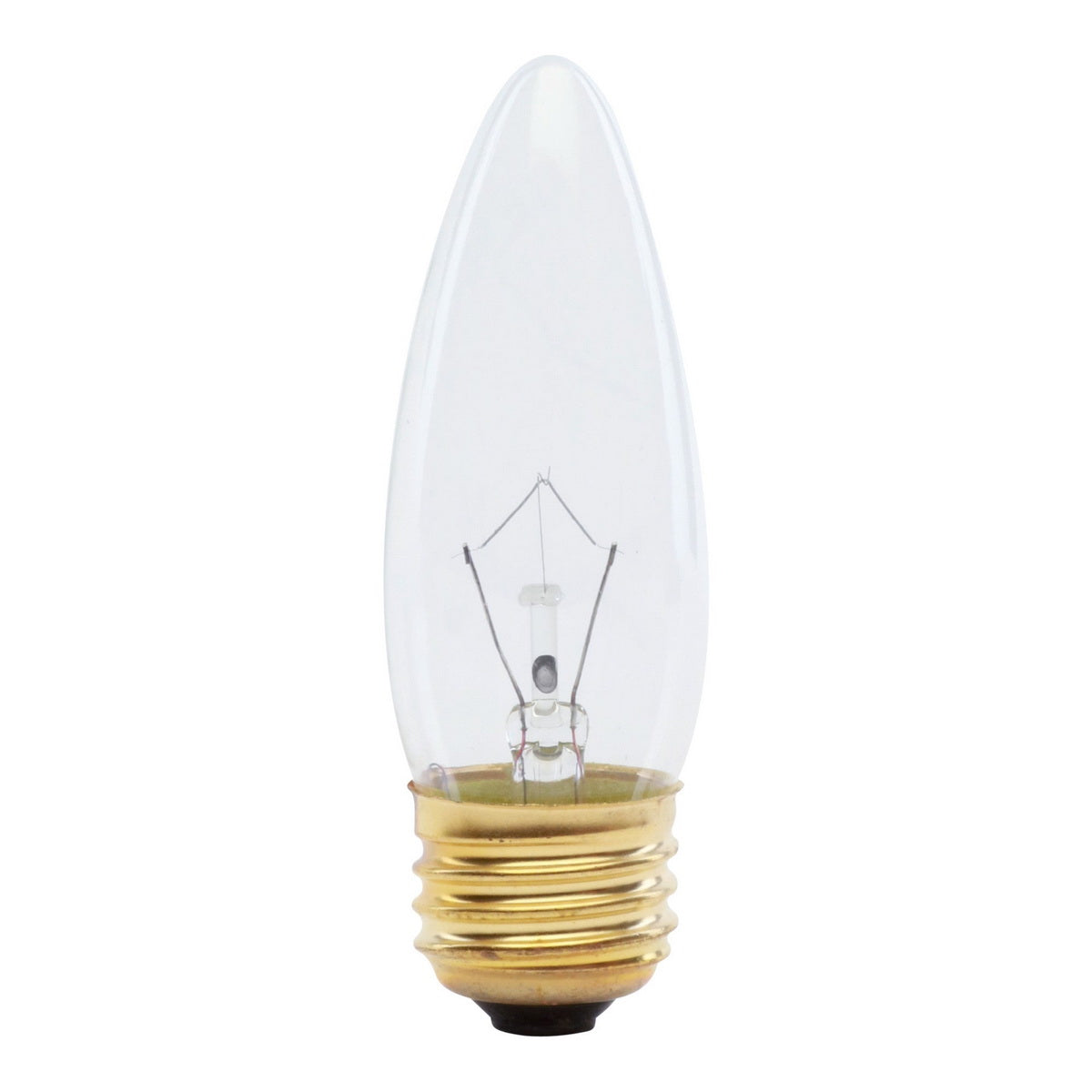 FEIT Electric 25 Watt Clear Torpedo Tip Incandescent Light Bulb, Medium Base - Clear, 2 count-017801000269-LR-230914-2-LR eShop