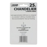 FEIT Electric 25 Watt Clear Torpedo Tip Incandescent Light Bulb, Medium Base - Clear, 2 count-017801000269-LR-230914-3-LR eShop