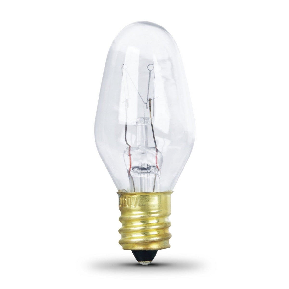 FEIT Electric 4 Watt Dimmable Incandescent C7 Night Light Bulb, E12 Base - Soft White, 4 count-017801005660-LR-230930-2-LR eShop