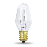 FEIT Electric 4 Watt Dimmable Incandescent C7 Night Light Bulb, E12 Base - Soft White, 4 count-017801005660-LR-230930-2-LR eShop