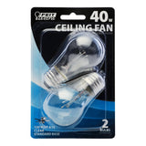 FEIT Electric 40 Watt A15 Dimmable Incandescent Light Bulb - Soft White, 2 count-017801005653-LR-230929-1-LR eShop