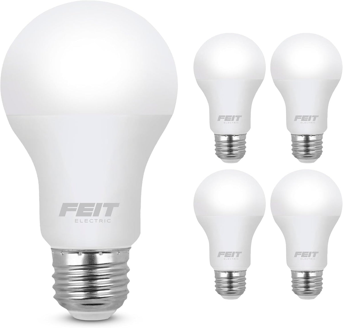 FEIT Electric 60 Watt LED Light Bulbs - Soft White, 4 count-017801143881-LR-306760-2-LR eShop