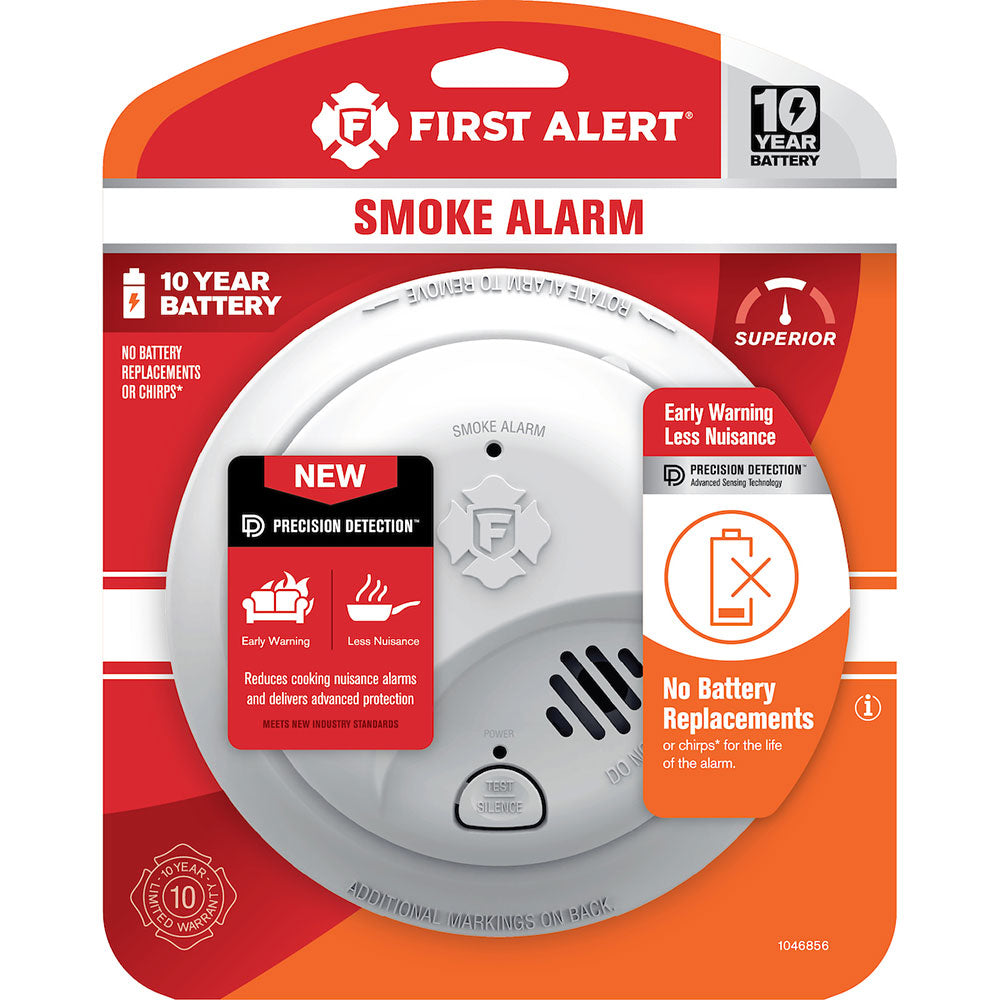 FIRST ALERT Precision Detection 10-Year Sealed Battery Smoke Alarm-029054022653-LR-361047-1-LR eShop