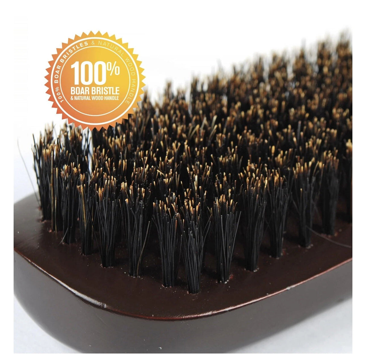 Firstline WAVEnforcer Military Boar Bristle Brush - Oval, 5”-761809055850-LR-293556-5-LR eShop