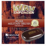 Firstline WAVEnforcer Military Boar Bristle Brush - Oval, 5”-761809055850-LR-293556-7-LR eShop