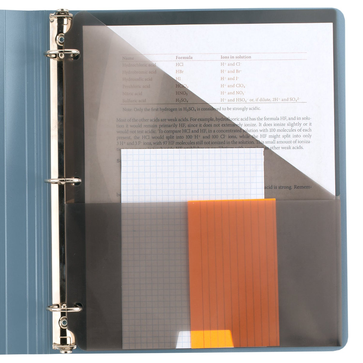 Five Star 1" D-Ring Binder - Recycled, Assorted-071723001339-LR-350706-4-LR eShop