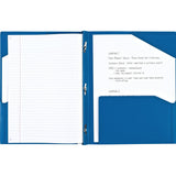FIVE STAR 2 Pocket Stay-Put Folder with Prong Fasteners - Assorted-043100340300-LR-169556-5-LR eShop