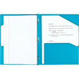 FIVE STAR 2 Pocket Stay-Put Folder with Prong Fasteners - Assorted-043100340300-LR-169556-7-LR eShop