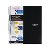 Five Star 2 Subject College Ruled Notebook, Assorted-043100061885-LR-09117-1-LR eShop