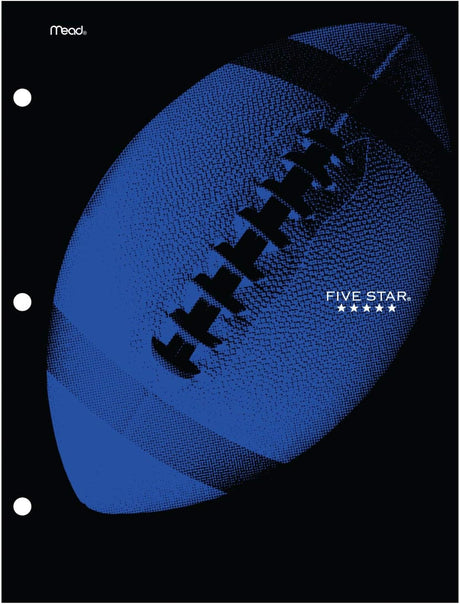 FIVE STAR 4 Pocket Water-Resistant Paper Folder - Assorted Sports Designs-043100331766-LR-349733-1-LR eShop