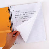 Five Star 5 Subject College Ruled Spiral Notebook - Assorted Colors-043100062080-LR-50690-4-LR eShop