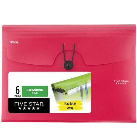 FIVE STAR 6-Pocket Expanding File - Assorted Colors-1004310035552-LR-185451-1-LR eShop