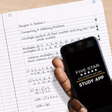 Five Star College Ruled Composition Book - Assorted Colors, 9.75" x 7.5"-071723122348-LR-354813-5-LR eShop