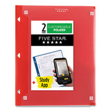 Five Star Customizable Plastic Folder - Assorted Colors-043100334521-LR-325901-1-LR eShop