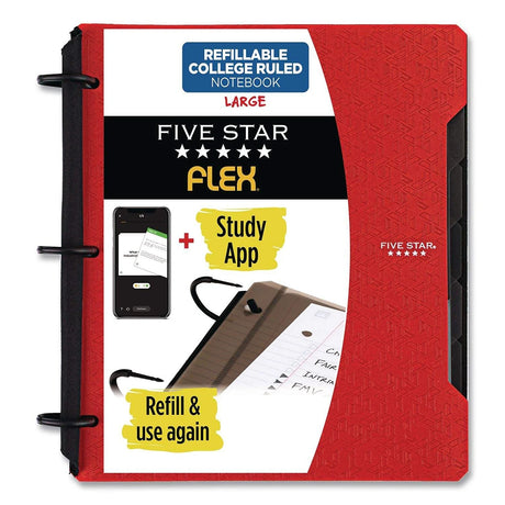 FIVE STAR Flex College Rules Refillable Hybrid NoteBinder - Assorted Colors, 1"-00043100293286-LR-185147-1-LR eShop