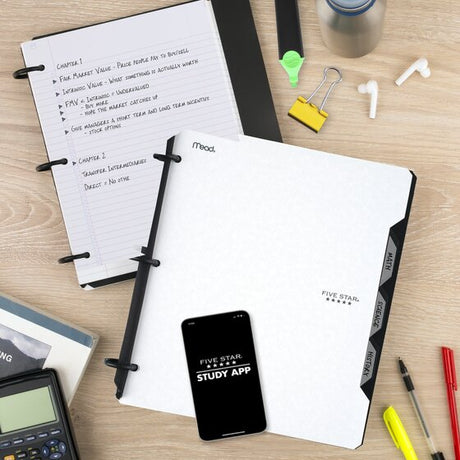 FIVE STAR Flex College Rules Refillable Hybrid NoteBinder - Assorted Colors, 1"-00043100293286-LR-185147-2-LR eShop