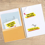 Five Star Recycled Notebook, 3 Subject, College Ruled, 6" x 9 1/2"-071723289218-LR-363505-2-LR eShop