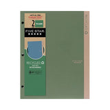 Five Star Recycled Pocket Folder - 2 pack, Assorted-071723079024-LR-346443-1-LR eShop