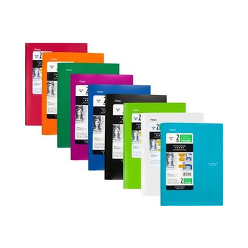 Five Star Stay-Put Plastic and Prong Folder, Assorted Colors-043100340300-LR-169556-1-LR eShop