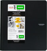 FIVE STAR Three Ring Plastic Binder - Assorted Colors, 1.5"-043100261360-LR-325897-5-LR eShop