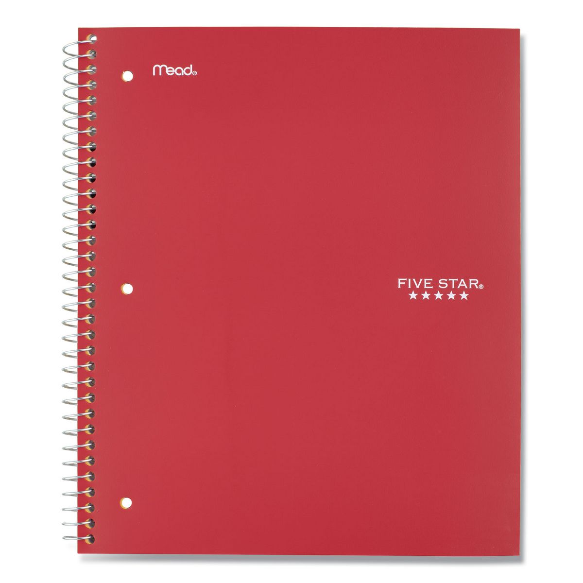 Five Star Wide Ruled Spiral Notebook - Assorted Colors, 5 Subject-043100052067-LR-18341-3-LR eShop