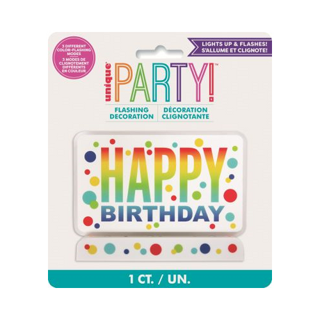 FLASHING HB DOTS CAKE DECOR-011179370467-LR-333401-1-LR eShop