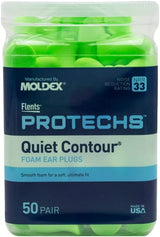 Flents PROTECHS Quiet Contour Foam Ear Plugs - Green, 50 pairs-025715690155-LR-346432-1-LR eShop