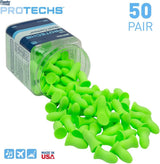 Flents PROTECHS Quiet Contour Foam Ear Plugs - Green, 50 pairs-025715690155-LR-346432-4-LR eShop