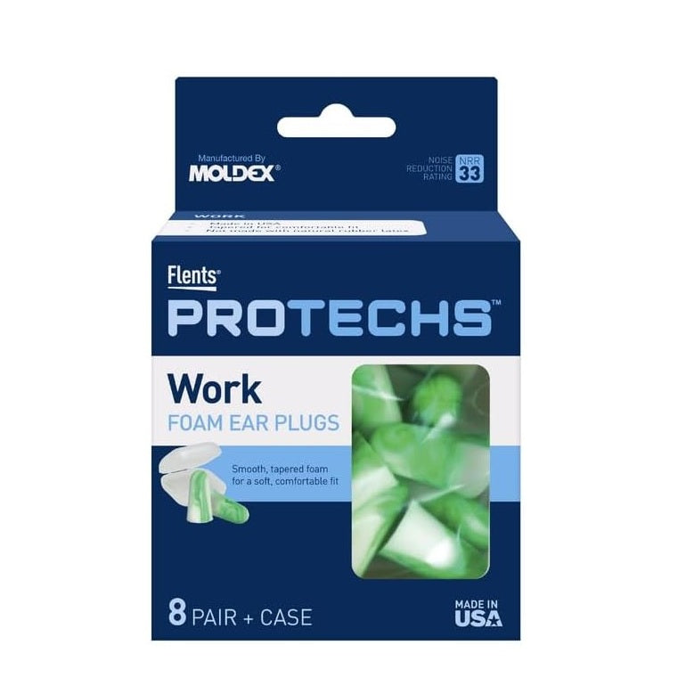 Flents PROTECHS Reusable Work Ear Plugs, 8 pairs-025715680514-LR-309980-1-LR eShop