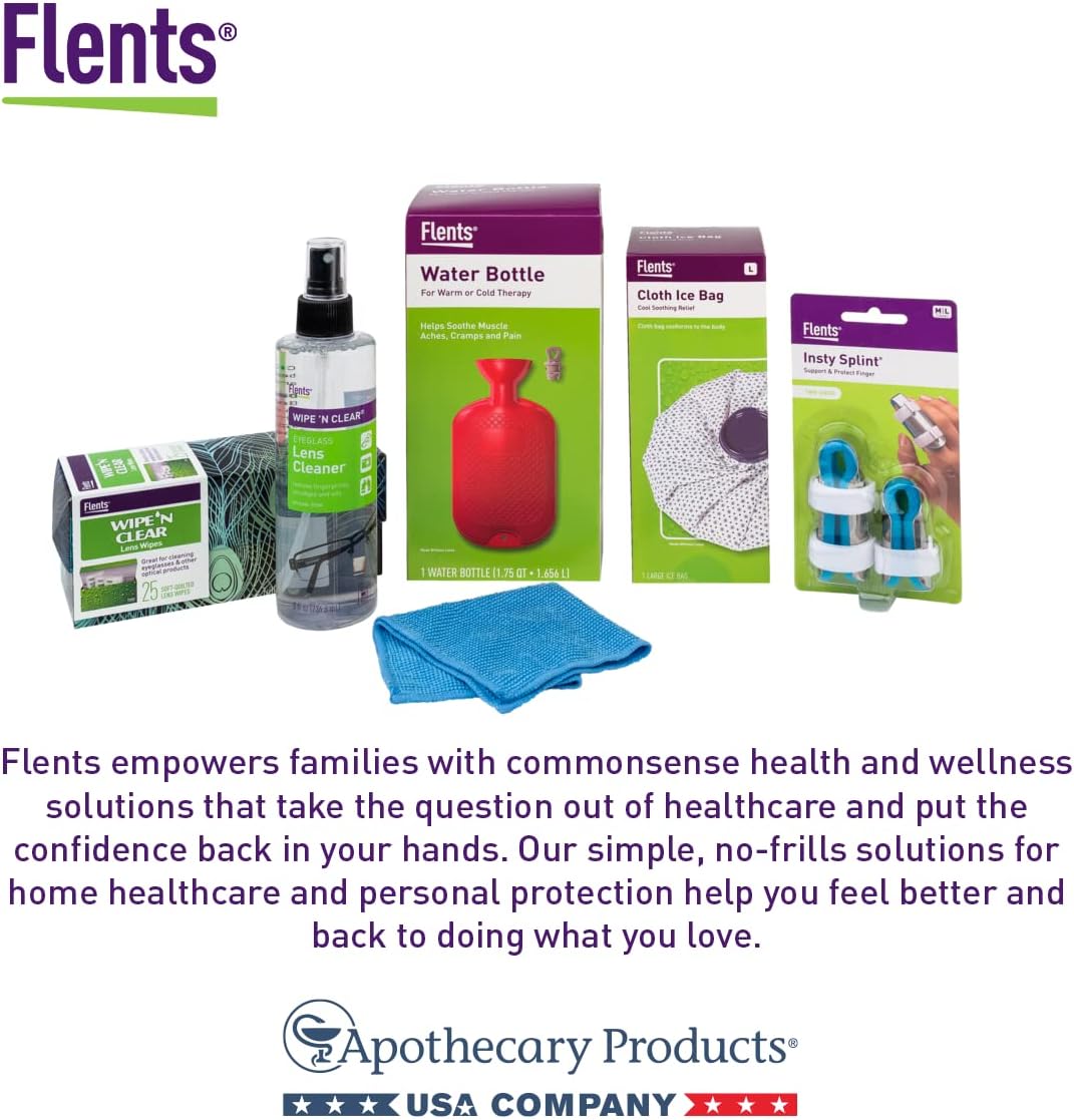 Flents WIPE 'N CLEAR Eyeglass Lens Cleaner Spray, 8 oz-077602004484-LR-355367-4-LR eShop