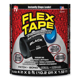 FLEX SEAL Flex Tape Waterproof Tape - Black, 4 in X 5 ft-852808007053-LR-357311-1-LR eShop