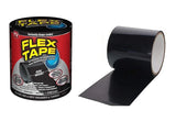 FLEX SEAL Flex Tape Waterproof Tape - Black, 4 in X 5 ft-852808007053-LR-357311-2-LR eShop