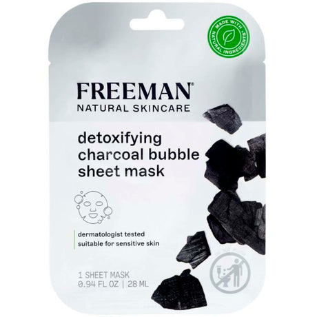 Freeman Essentials Charcoal & Green Tea Detoxifying Face Sheet Mask for Oily Skin-079625432428-LR-353621-1-LR eShop