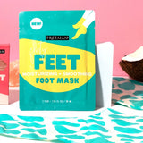 FREEMAN Flirty Feet Moisturizing and Smoothing Foot Mask, 1 count-079625427776-LR-345758-4-LR eShop