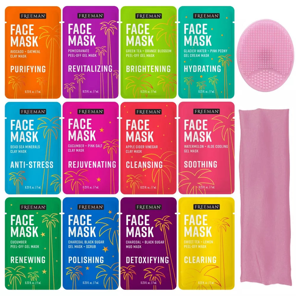 FREEMAN Love to Mask Face Mask Kit, 14 count-079625428964-LR-353619-2-LR eShop