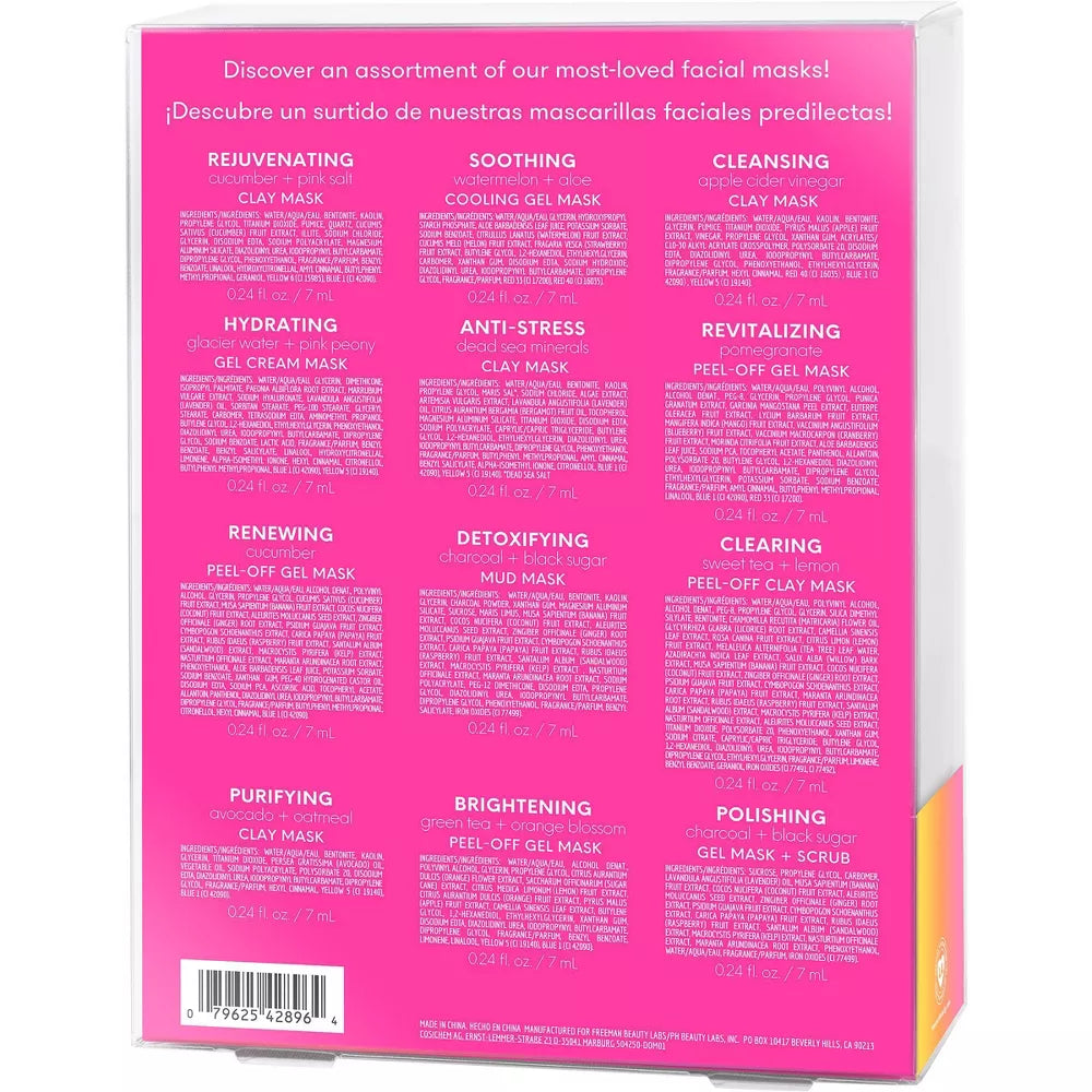FREEMAN Love to Mask Face Mask Kit, 14 count-079625428964-LR-353619-6-LR eShop