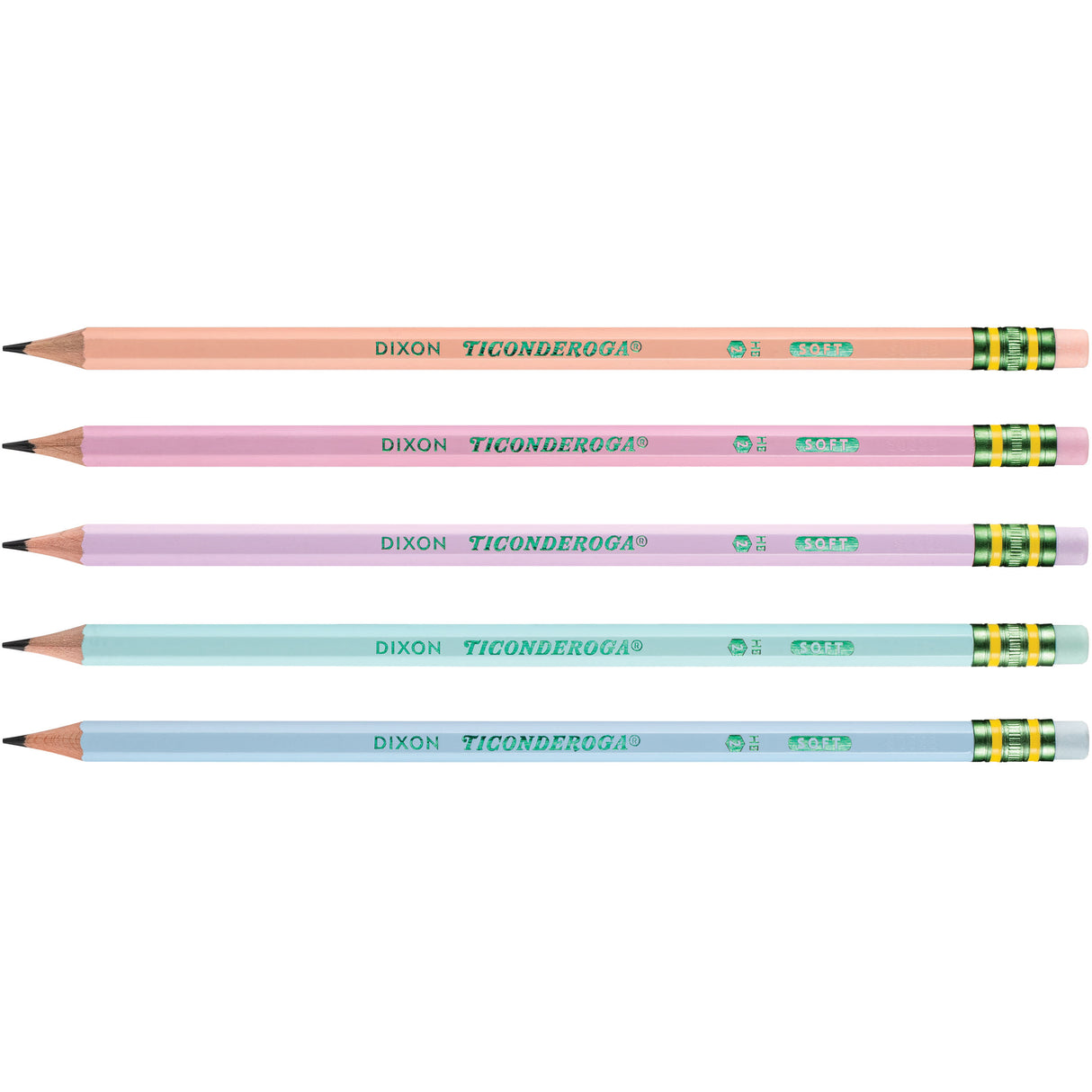 TIC 10CT PASTEL PENCILS 10CT