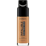 L'Oreal Paris Infallible 24 Hour Fresh Wear Foundation, Lightweight, Hazelnut, 1 oz.