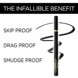 L'Oreal Paris Infallible Super Slim Long-Lasting Liquid Eyeliner, Brown, 0.034 fl. oz.